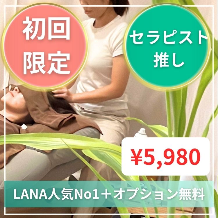 至福のドライヘッドスパ施術